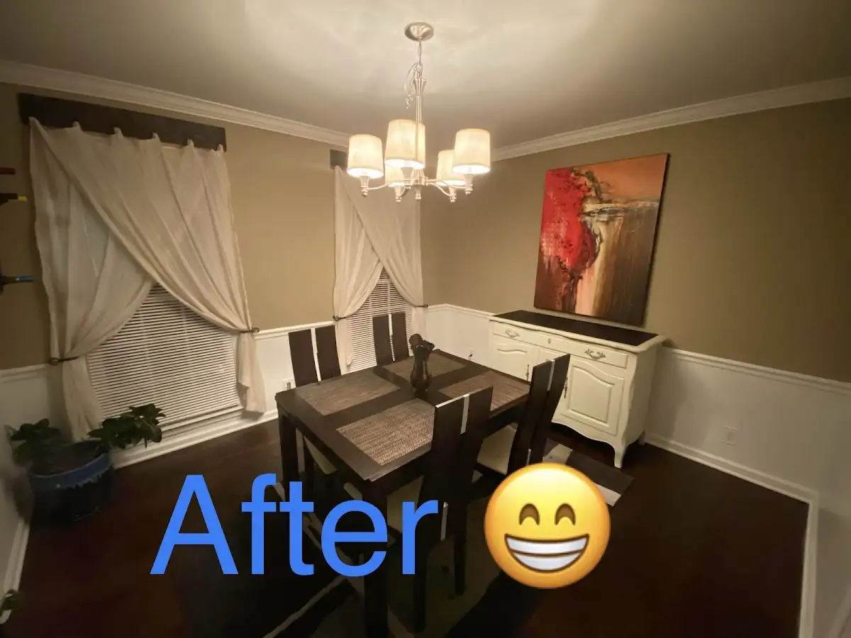Professional dining room restoration after water damage in Gateway
